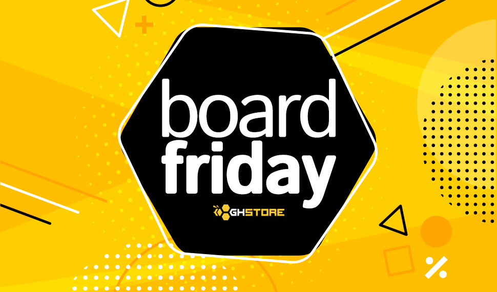 26 de novembro tem Board Friday na GHStore!