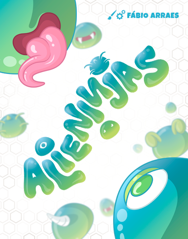 Alieninjas Jogo de Cartas